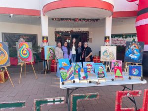 REALIZAN EXPOSICIÓN DE PINTURA EN EL MARCO DE LAS FIESTAS REGIONALES SAHUARIPA 2025