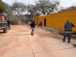 REALIZA GOBIERNO MUNICIPAL MANTENIMIENTO EN LA COLONIA NUEVO SAHUARIPA